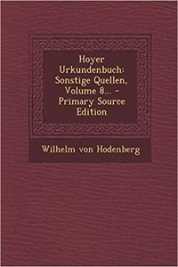 Hoyer Urkundenbuch