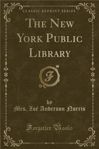 The New York Public Library (Classic Reprint)