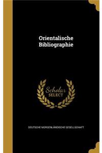 Orientalische Bibliographie