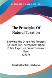 Principles Of Natural Taxation