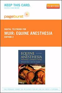 Equine Anesthesia - Elsevier eBook on Vitalsource (Retail Access Card)