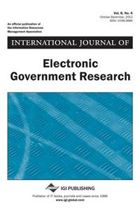 International Journal of Electronic Government Research, Vol 8 ISS 4