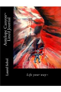 Antelope Canyon Lined Journal