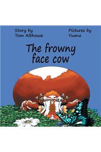 frowny face cow