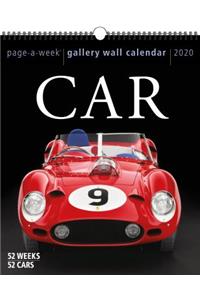 Car Page-A-Week Gallery Wall Calendar 2020