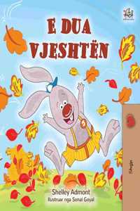 I Love Autumn (Albanian Children's Book)