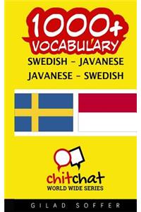 1000+ Swedish - Javanese Javanese - Swedish Vocabulary
