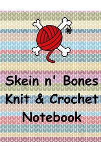 Skein n' Bones Knit & Crochet Notebook