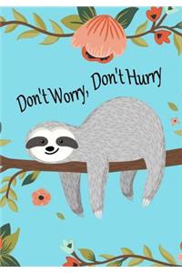 Sloth Notebook with 