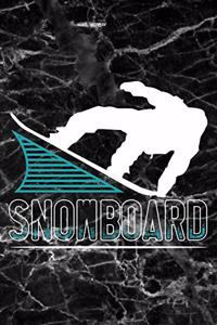 Snowboarding Notizbuch