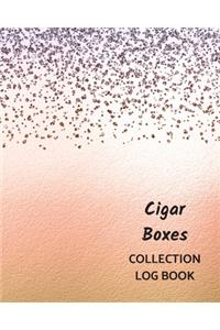 Cigar Boxes Collection Log Book