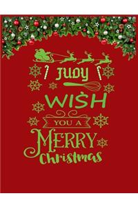 JUDY wish you a merry christmas