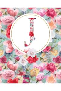 Letter J Lined Journal