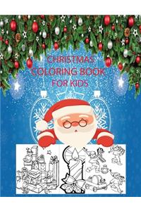 Christmas coloring book for kids