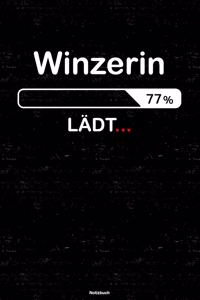 Winzerin Lädt... Notizbuch
