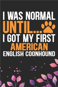 I Was Normal Until I Got My First American English Coonhound