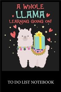 A Whole Llama Learning Going On!