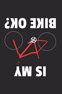 Fahrrad Radfahrer Notizbuch