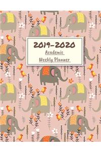 2019-2020 Academic Weekly Planner