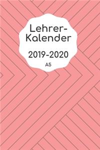 Lehrerkalender 2019 2020 A5