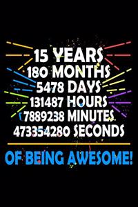 15 Years Of Being Awesome