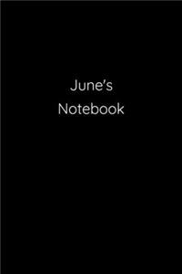 June's Notebook