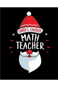 Santa's favorite math teacher