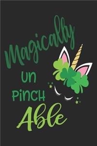Magically Un Pinch Able (Unicorn Journal Notebook)