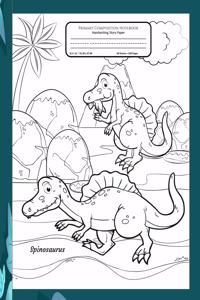 Primary Composition Notebook Handwriting Story Paper