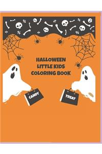 Halloween Little Kids Coloring Book