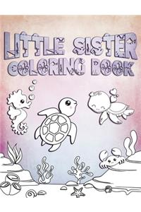 Little Sister Coloring Book