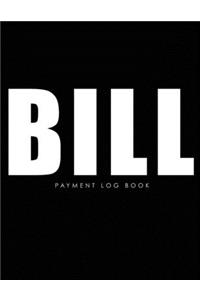 Bill Payment Log Book