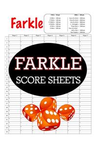 Farkle Score Sheets