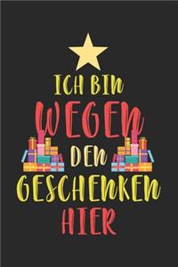 Ich bin nur wegen den Geschenken hier