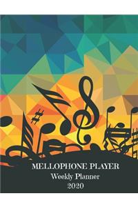 Mellophone Player Weekly Planner 2020