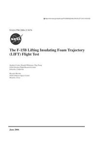 The F-15b Lifting Insulating Foam Trajectory (Lift) Flight Test