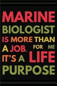 Marine Biologist is More Than a Job