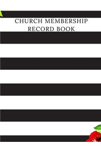 Church Membership Record Book