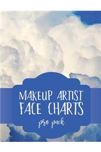 Makeup Artist Face Charts: Pro Pack