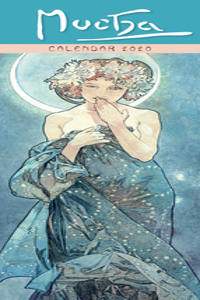 Alphonse Mucha Slim Calendar 2020 (Art Calendar)