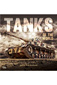 TANKS OF THE WORLD 2020 SQUARE WALL CALE