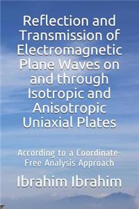 Reflection and Transmission of Electromagnetic Plane Waves on and Through Isotropic and Anisotropic Uniaxial Plates: According to a Coordinate-Free Analysis Approach