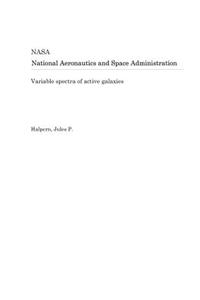Variable Spectra of Active Galaxies
