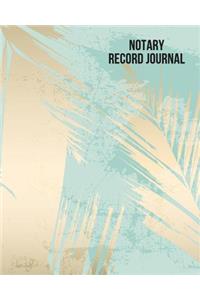 Notary Record Journal