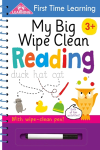 First Time Learning: My Big Wipe Clean Reading