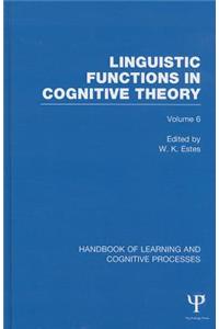 Linguistic Functions in Cognitive Theory