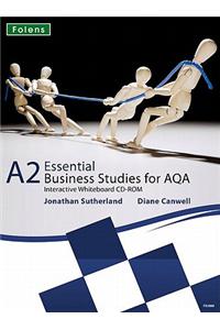 Essential Business Studies A Level: A2 Whiteboard CD-ROM for AQA