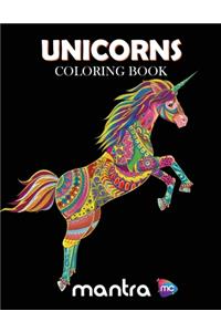 Unicorns Coloring Book: Coloring Book for Adults: Beautiful Designs for Stress Relief, Creativity, and Relaxation