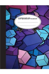 Composition Notebook, 8.5 x 11, 110 pages