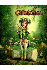 Gretchen: Personalized Book with Name, Notebook, Journal, Diary, 105 Lined Pages, 8 1/2